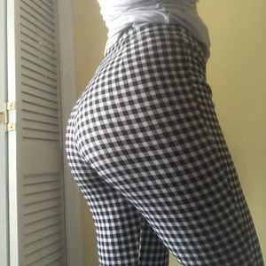 B&W Checkered Trousers